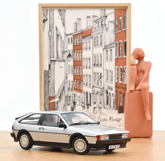 Norev 1:18 die cast 1988 VW Scirocco GTX 16V Silver