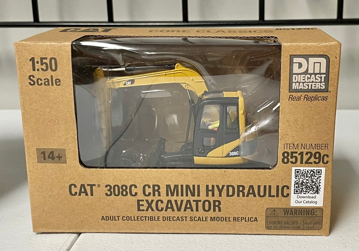 Diecast Masters 1:50 die cast CAT 308C CR Mini Hydraulic Excavator