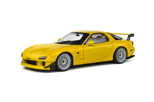 Solido 1:18 die cast 1994 Mazda RX7 Streetfighter Yellow