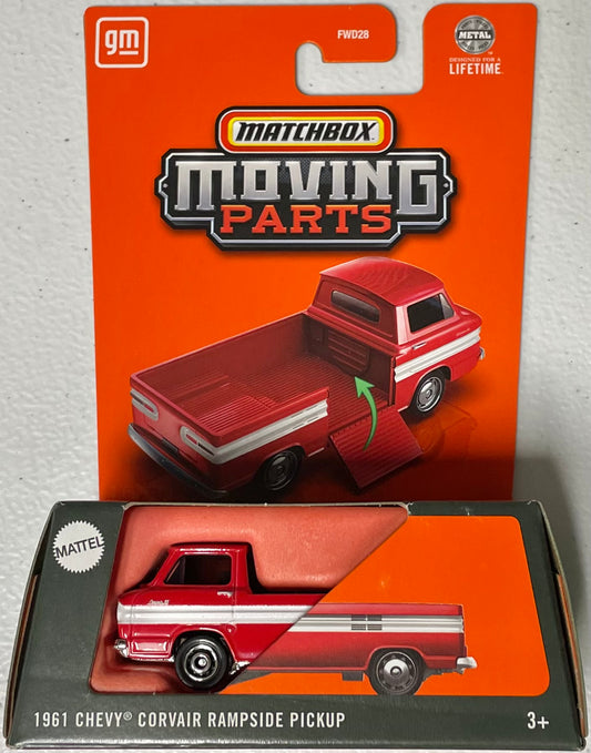 Matchbox 1:64 die cast 1961 Chevy Corvair Rampside Pickup