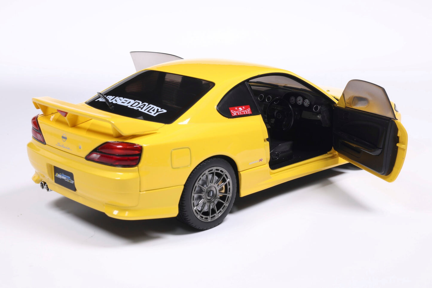 Solido 1:18 die cast 1999 Nissan Silvia S15 Spec-R Yellow