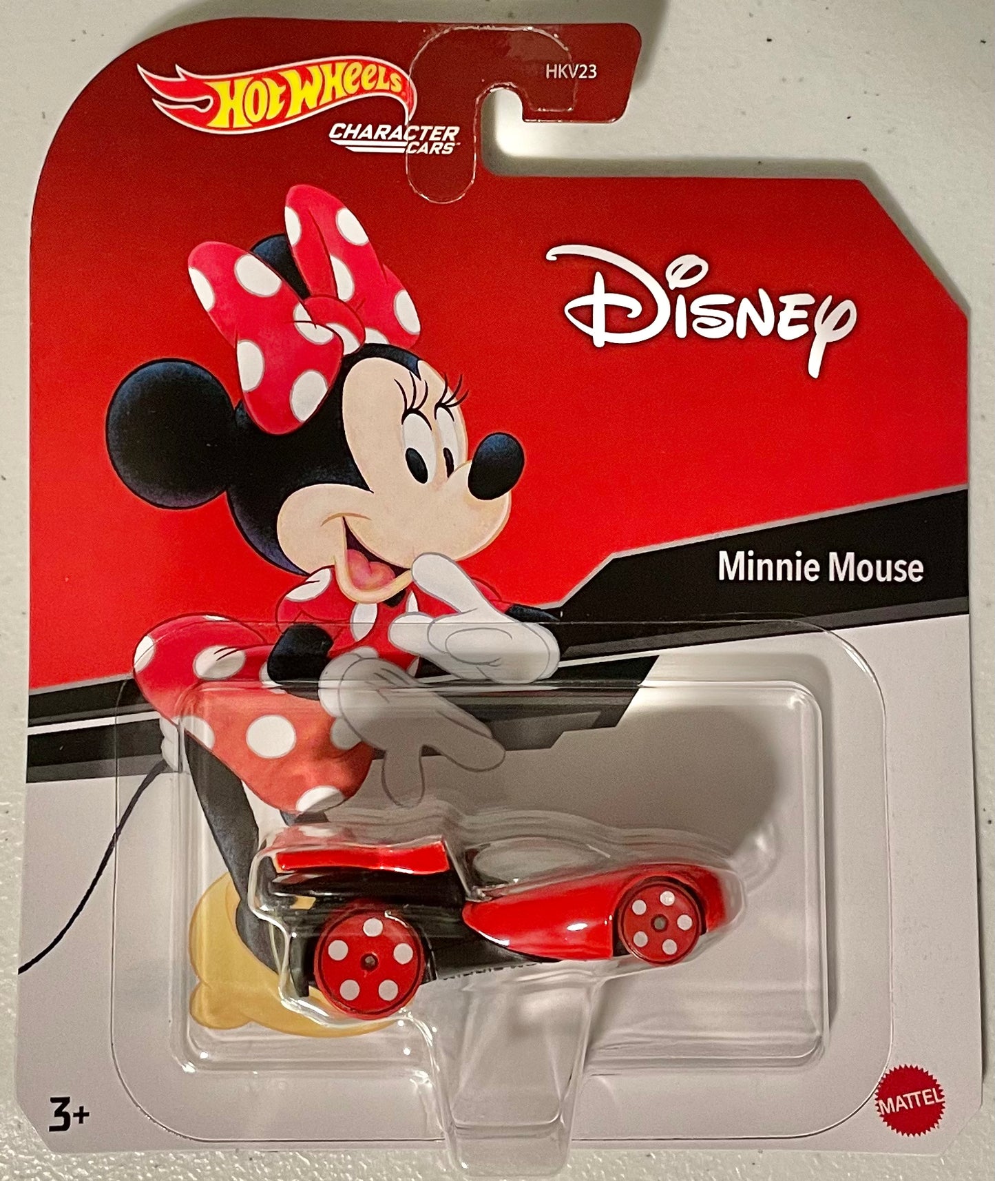 Hot Wheels 1:64 die cast Minnie Mouse