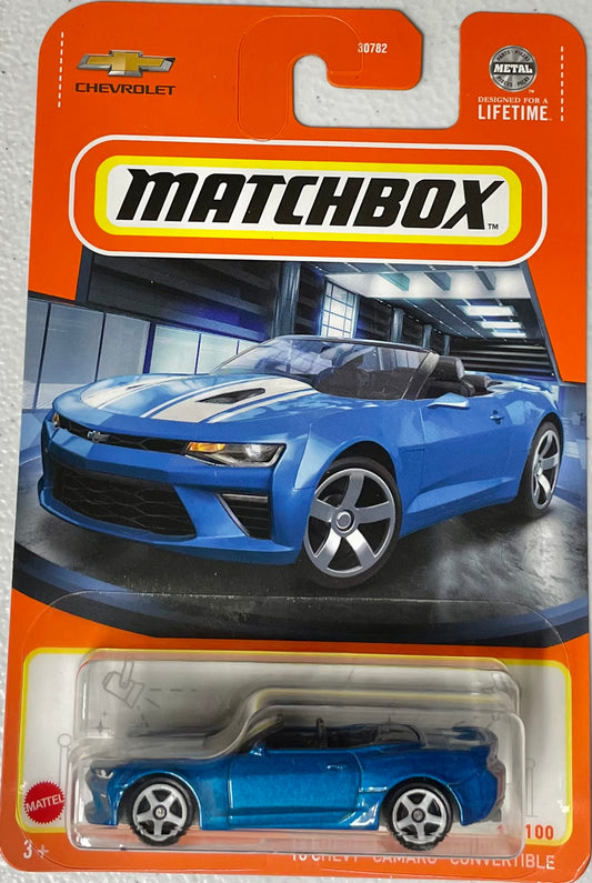 Matchbox 1:64 die cast ‘16 Chevy Camaro Convertible