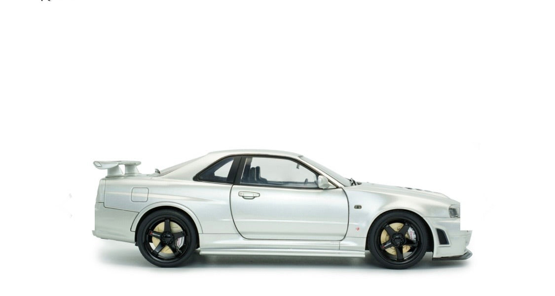 Solido 1:18 die cast 1999 Nissan Skyline GT-R Silver