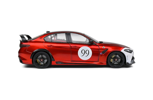 Solido 1:18 die cast 2022 Alfa Romeo Giulia GTA-M Tricolore Mugello