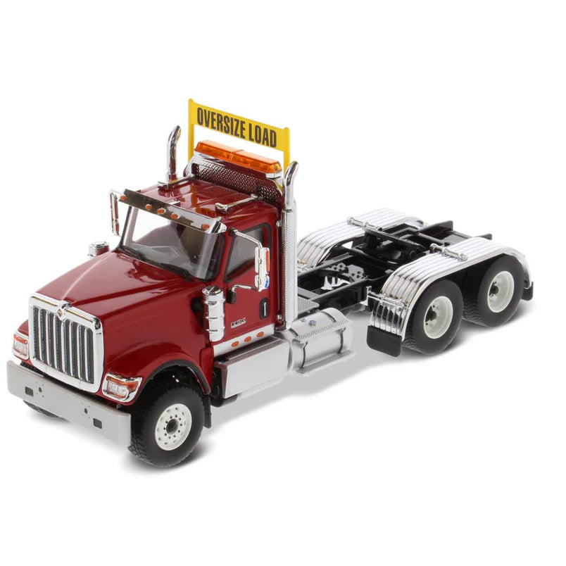 Diecast Masters 1:50 die cast International HX520 Tandem Axle Semi Red