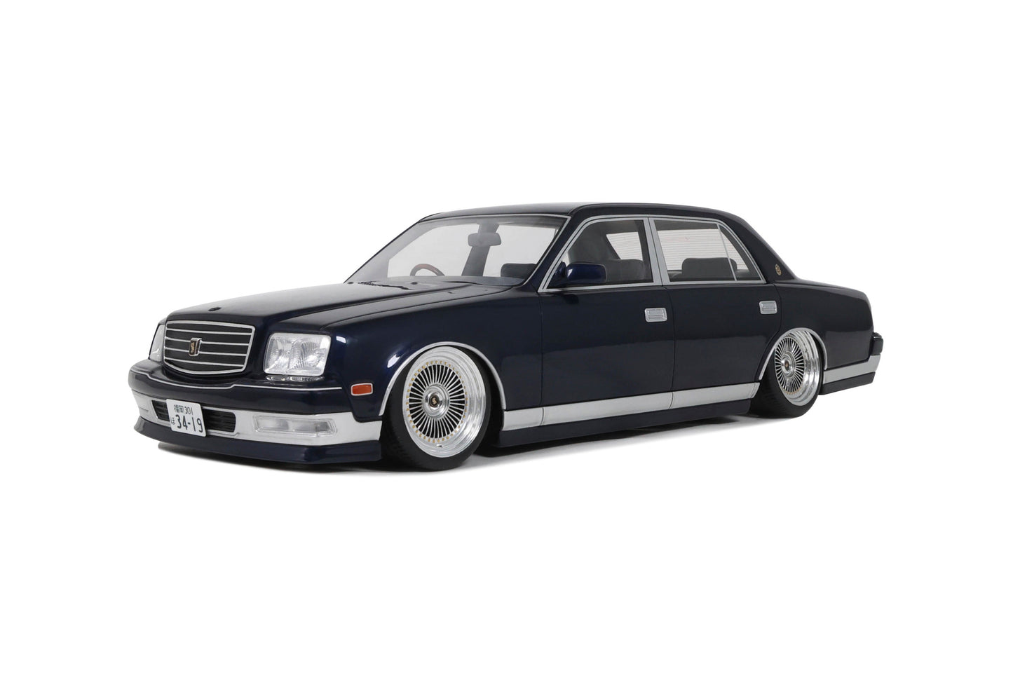 Ottomobile 1:18 Toyota Century V12 Blue Custom Stance
