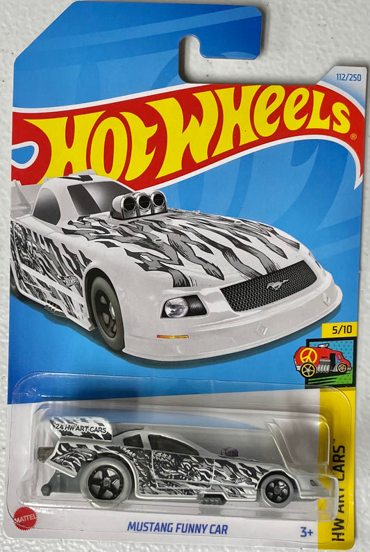 Hot Wheels 1:64 die cast Ford Mustang Funny Car