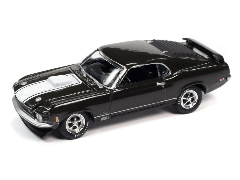 Johnny Lightning 1:64 die cast 1970 Ford Mustang Mach 1