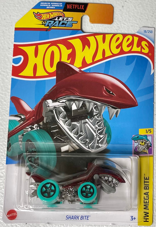 Hot Wheels 1:64 die cast Shark Bite