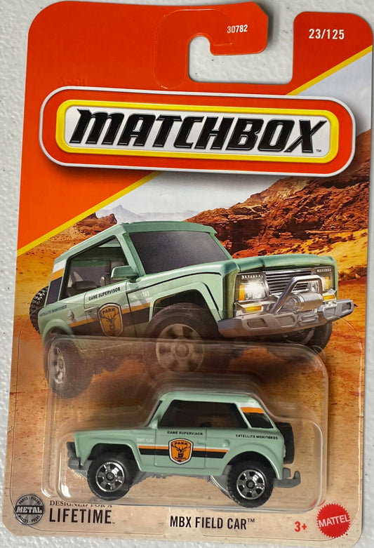 Matchbox 1:64 die cast MBX Field Car Vehicle
