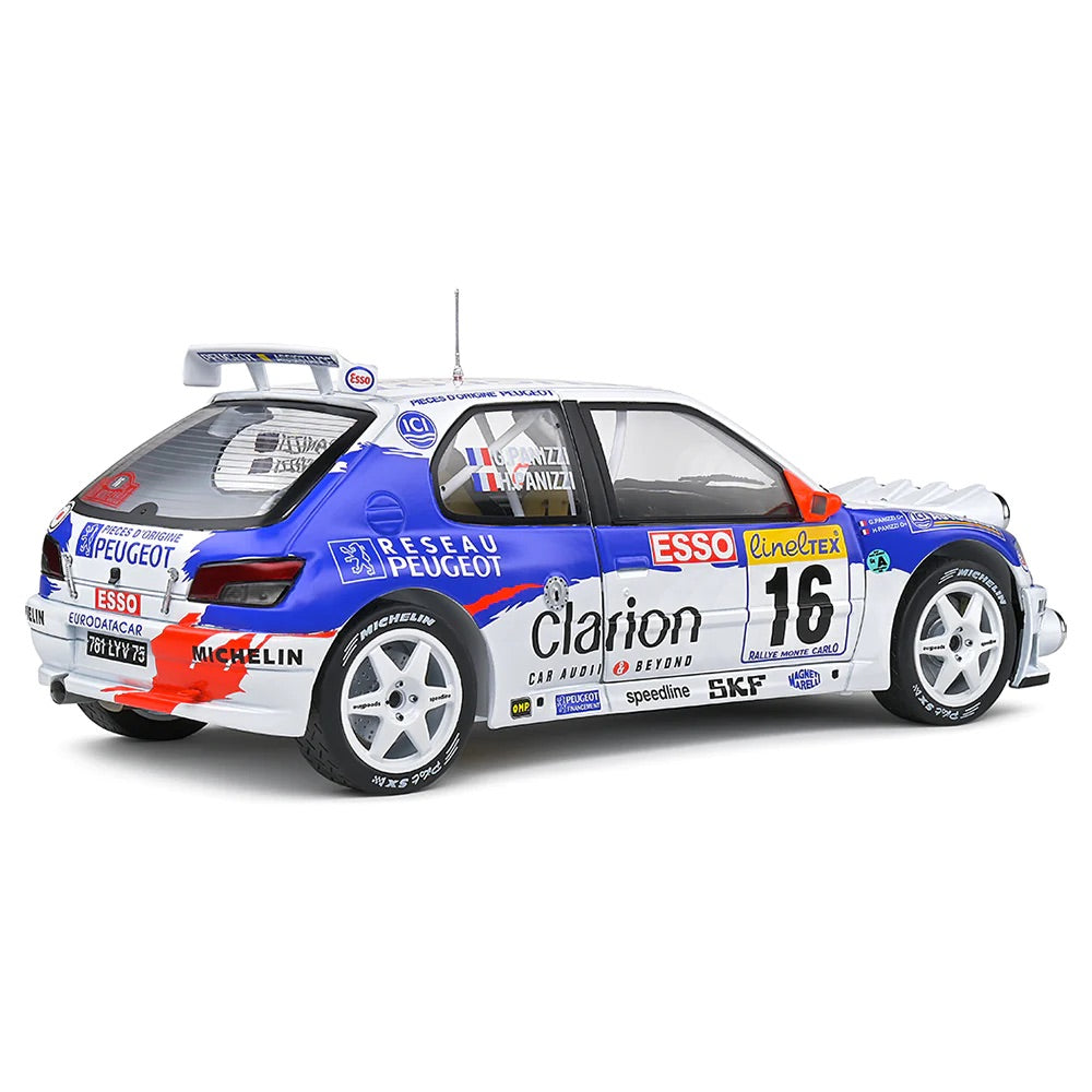 Solido 1:18 die cast 1992 Peugeot 306 Maxi Rally