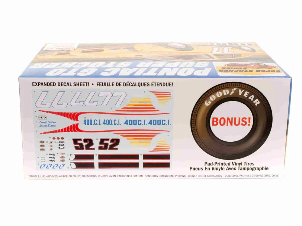 MPC 1:25 1970 Pontiac GTO Super Stocker Model Kit