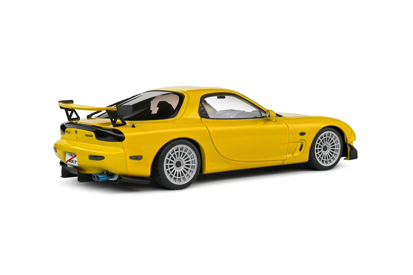 Solido 1:18 die cast 1994 Mazda RX7 Streetfighter Yellow