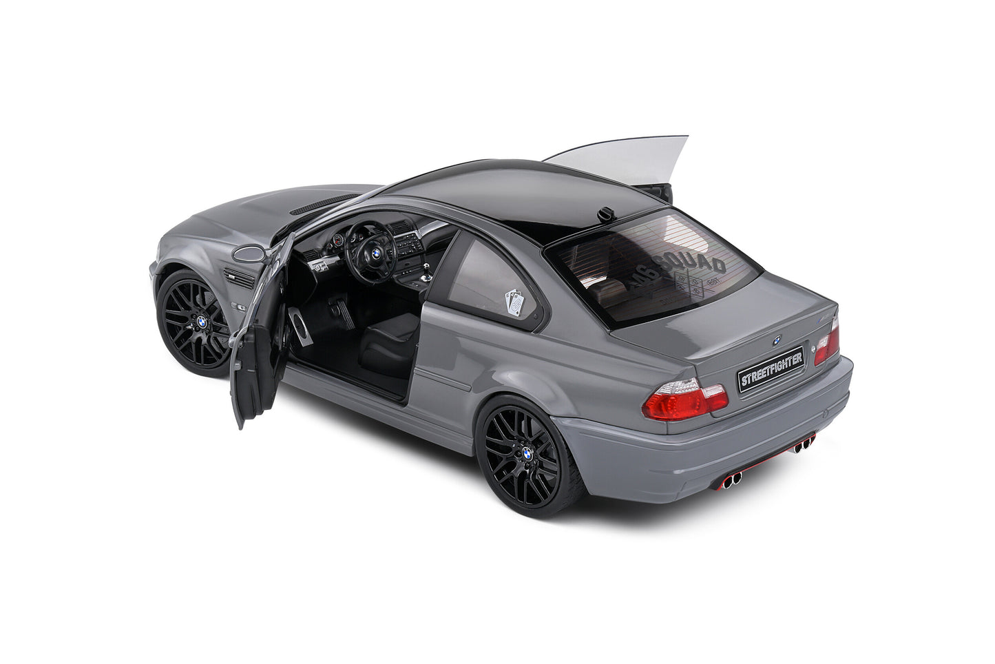 Solido 1:18 die cast 2000 BMW M3 CSL Coupe E46 Streetfighter