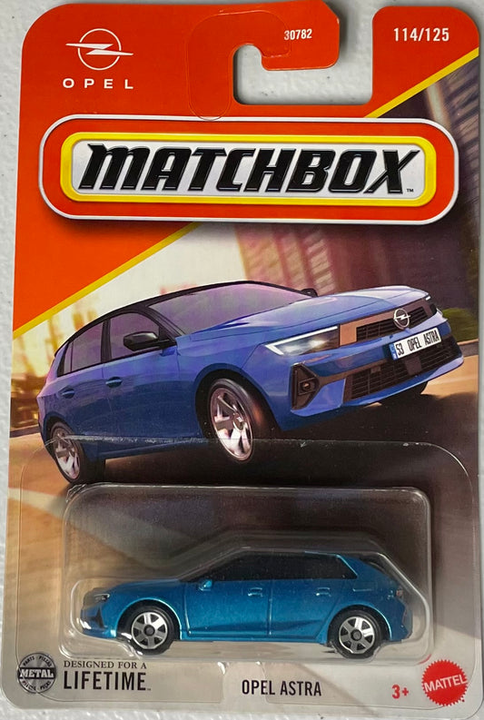 Matchbox 1:64 die cast Opel Astra