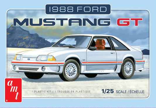 AMT 1:25 Scale 1988 Ford Mustang GT Model Kit