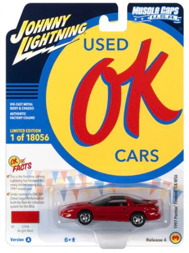Johnny Lightning 1:64 die cast 1997 Pontiac Firebird T/A WS6