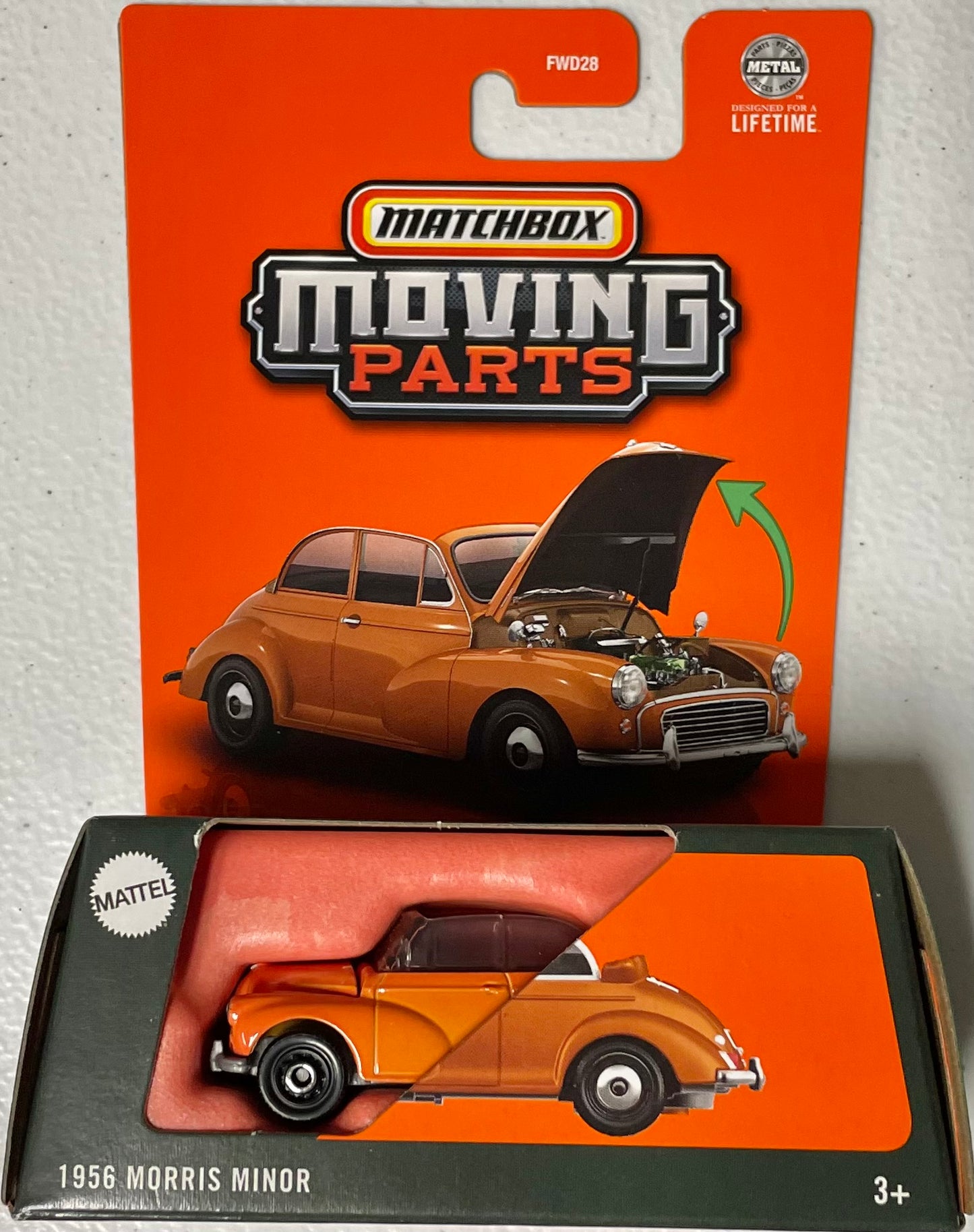 Matchbox 1:64 die cast 1956 Morris Minor