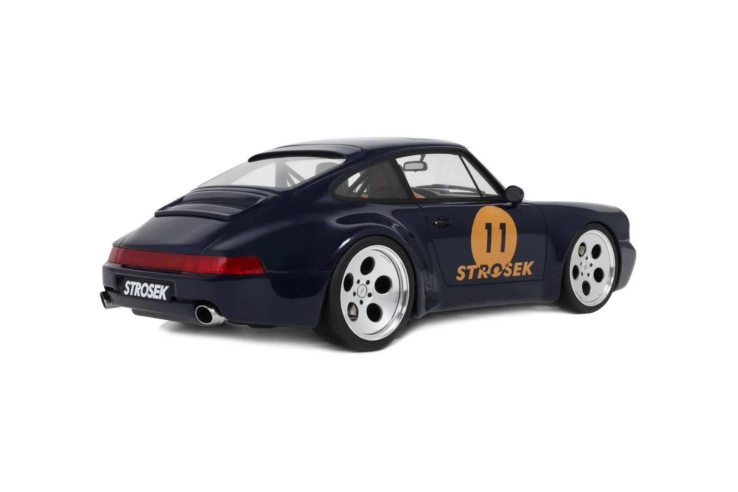 GT Spirit 1:18 Resin 2024 Strosek Mega 30 Porsche 911 Blue