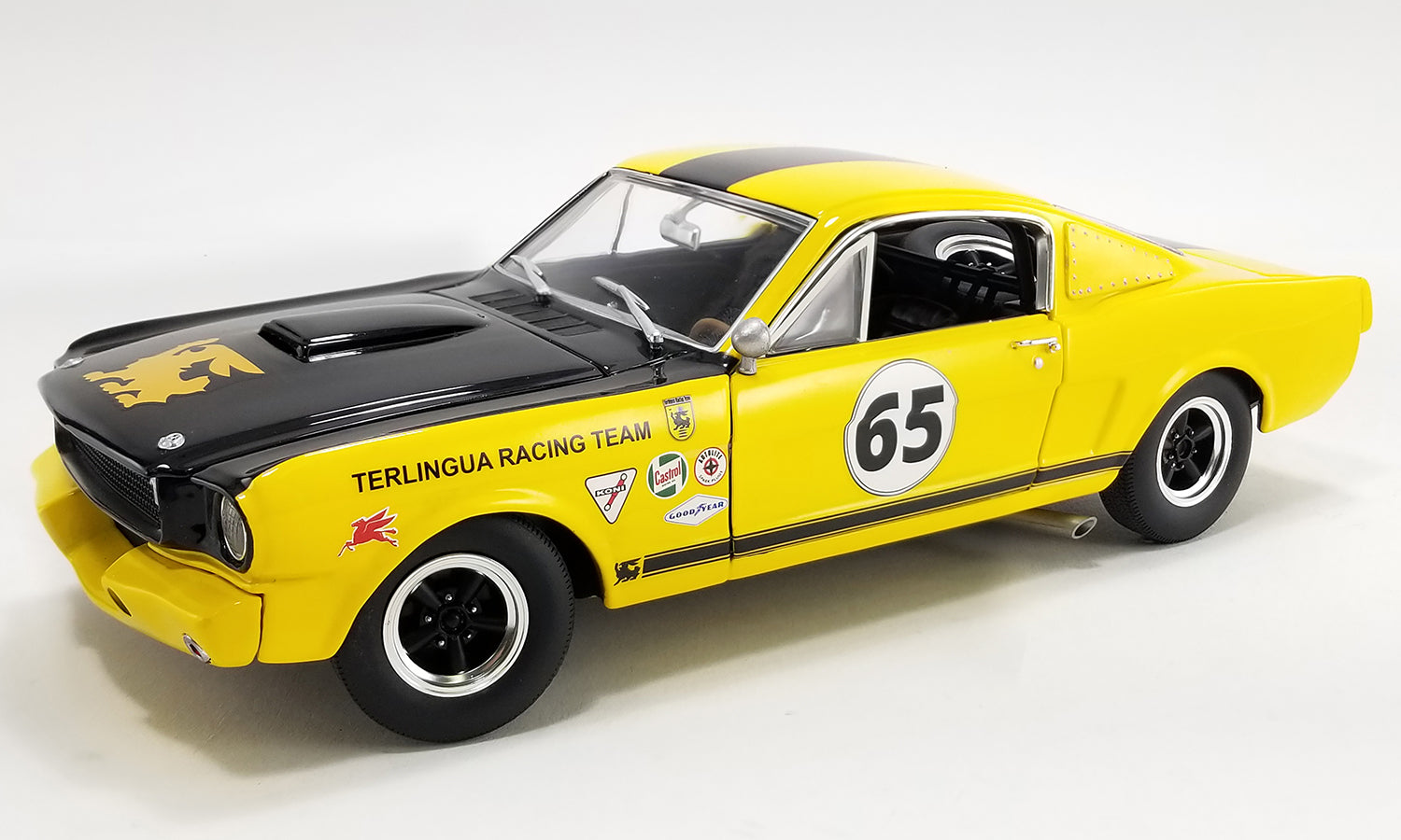 Acme 1:18 die cast 1965 Shelby GT350R #65 Terlingua Racing Team ...