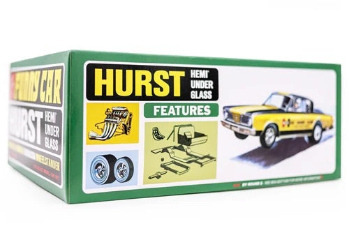 AMT 1:25 Hurst “Hemi Under Glass” 1966 Plymouth Barracuda Model Kit