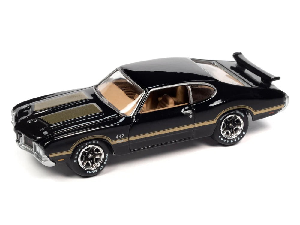 Johnny Lightning 1:64 die cast 1972 Oldsmobile 442 W 30