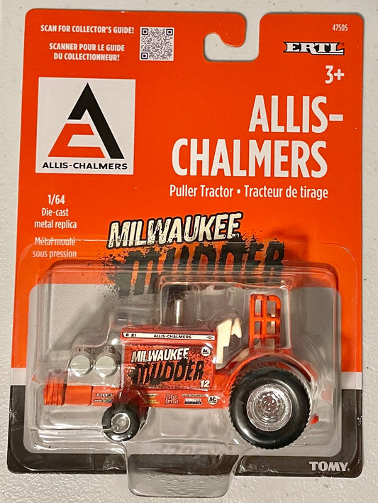 Ertl 1:64 die cast Allis-Chalmers Tractor Puller "Milwaukee Mudder"