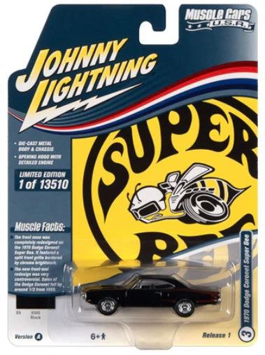 Johnny Lightning 1:64 die cast 1970 Dodge Coronet Super Bee