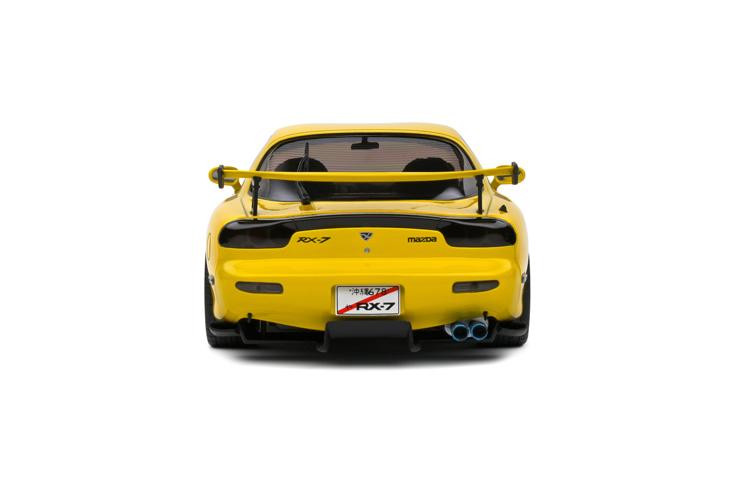 Solido 1:18 die cast 1994 Mazda RX7 Streetfighter Yellow