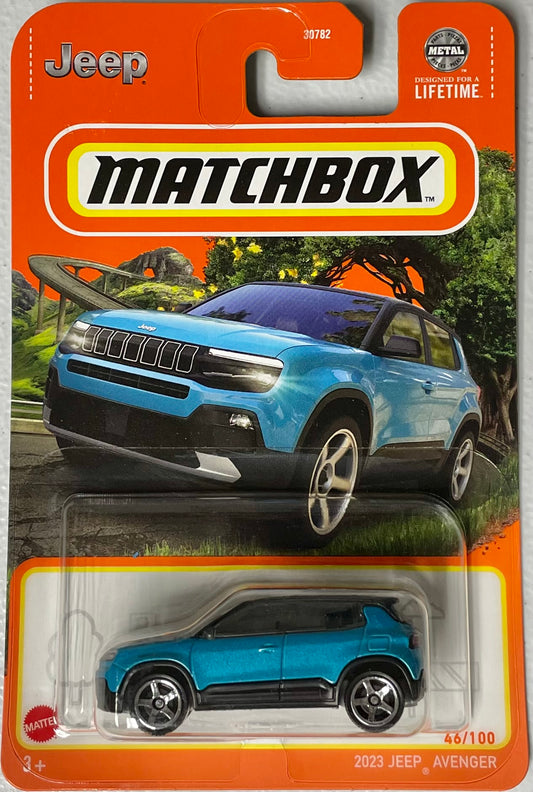 Matchbox 1:64 die cast 2023 Jeep Avenger
