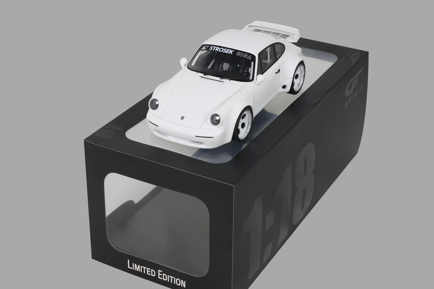 GT Spirit 1:18 Resin 2024 Strosek Giga Porsche 911 (964) White