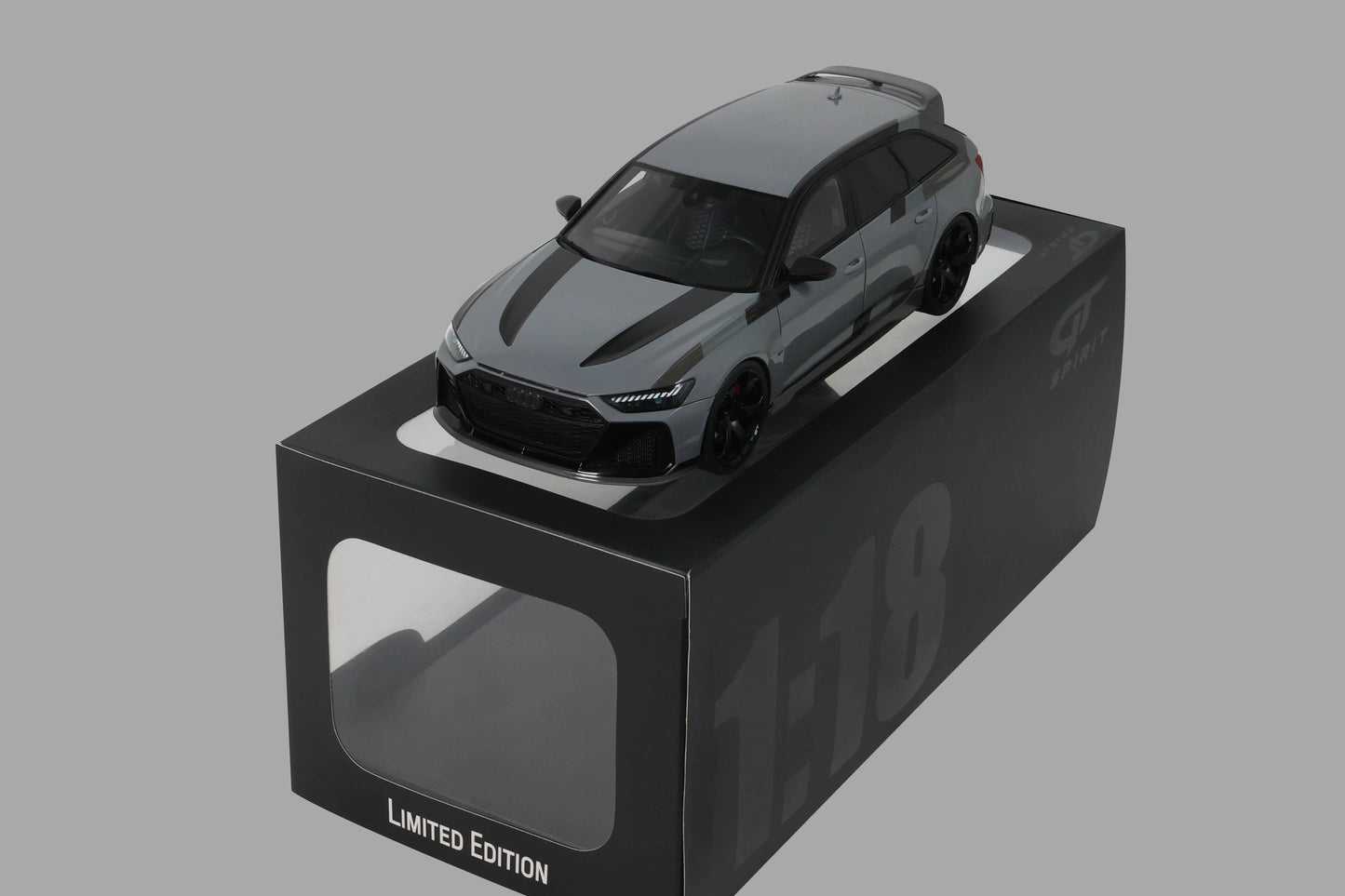 GT Spirit 1:18 Resin 2024 Audi RS 6 GT Grey