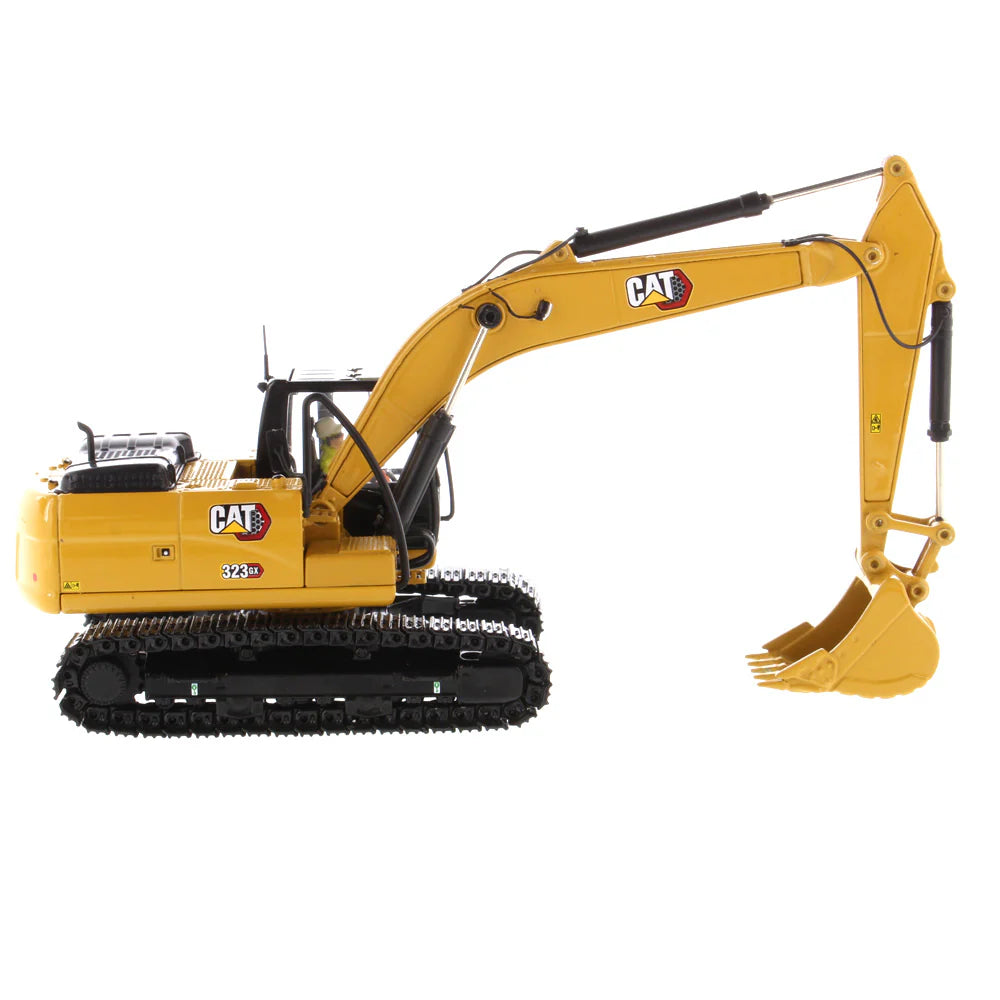 Diecast Masters 1:50 die cast CAT 323 GX Hydraulic Excavator