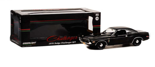 Greenlight 1:18 die cast 1970 Dodge Challenger R/T The Black Ghost