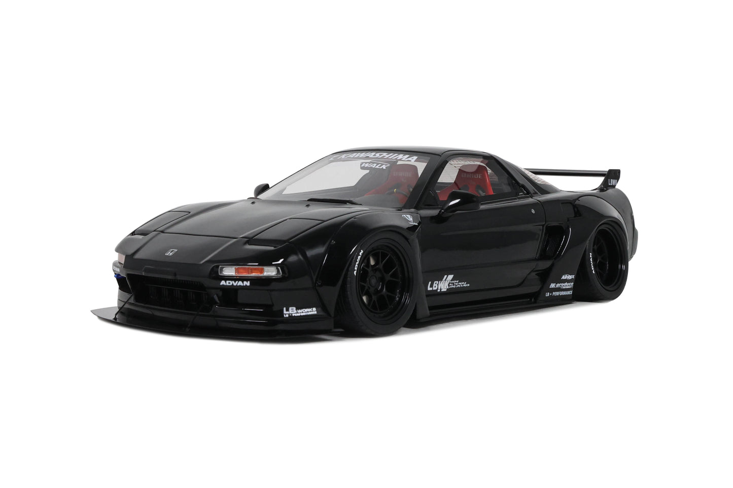 Ottomobile 1:18 2020 Honda NSX LB Works Custom Black