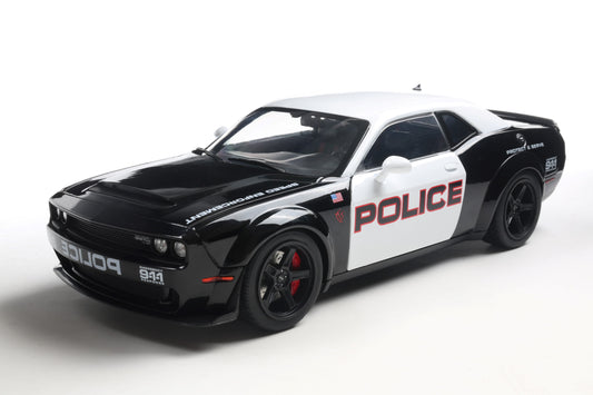 Solido 1:18 die cast 2023 Dodge Challenger SRT Demon Highway Patrol