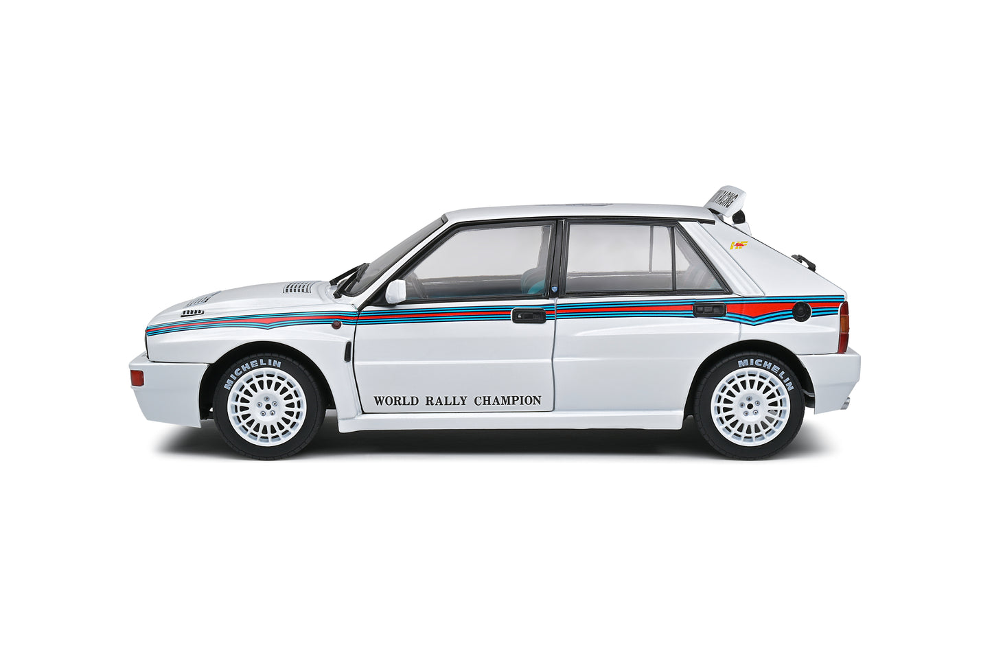 Solido 1:18 die cast 1992 Lancia Delta HF Integrale EVO 1 Martini 6 White