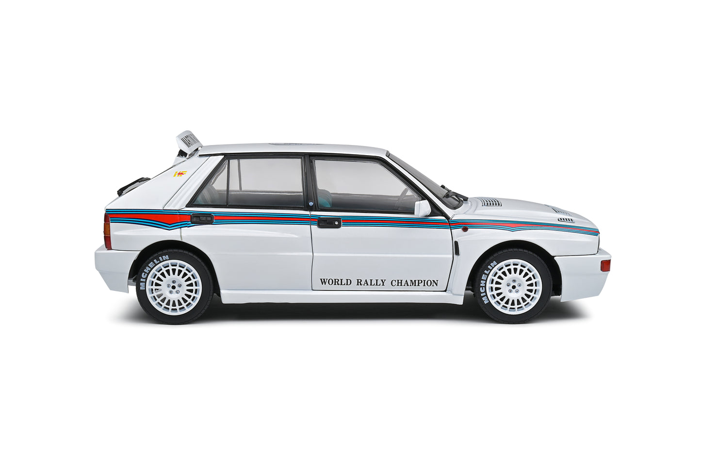 Solido 1:18 die cast 1992 Lancia Delta HF Integrale EVO 1 Martini 6 White