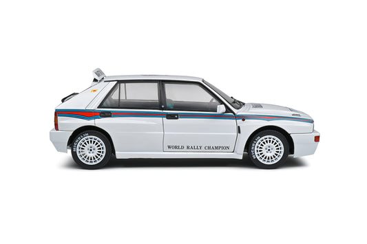 Solido 1:18 die cast 1992 Lancia Delta HF Integrale EVO 1 Martini 6 White