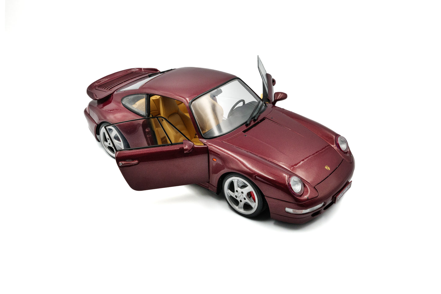 Solido 1:18 die cast 1997 Porsche 911 (993) Turbo Red