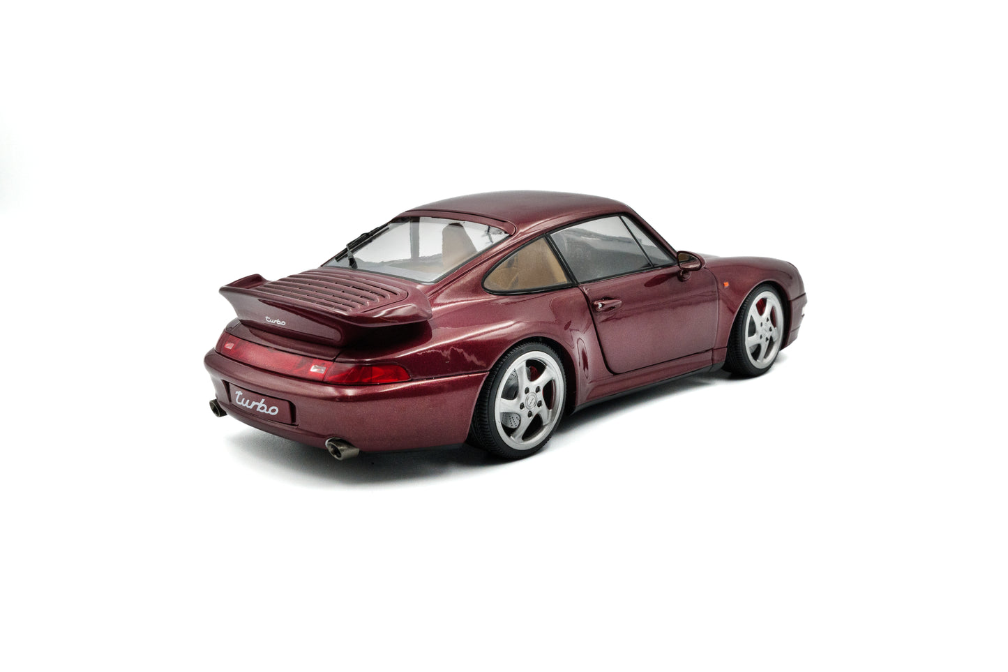 Solido 1:18 die cast 1997 Porsche 911 (993) Turbo Red