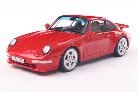 Solido 1:18 die cast 1997 Porsche 911 (993) Carrera RS Red