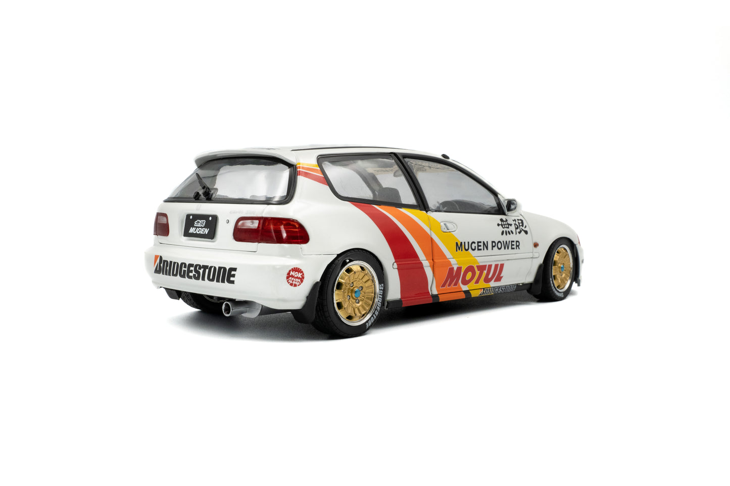 Solido 1:18 die cast 1992 Honda Civic EG6 Hatch Mugen Racing