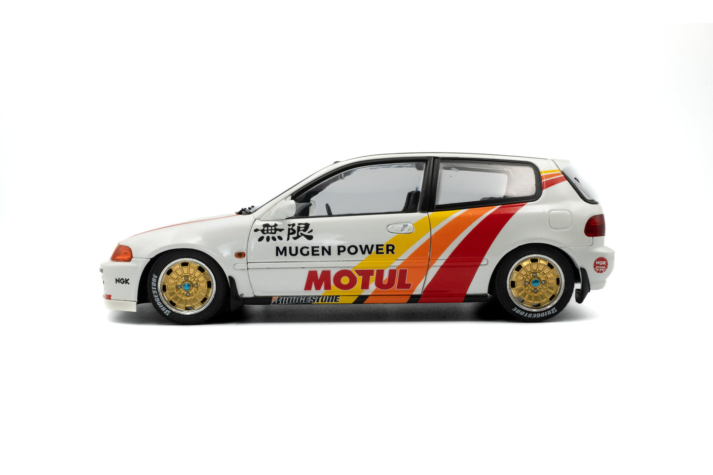 Solido 1:18 die cast 1992 Honda Civic EG6 Hatch Mugen Racing
