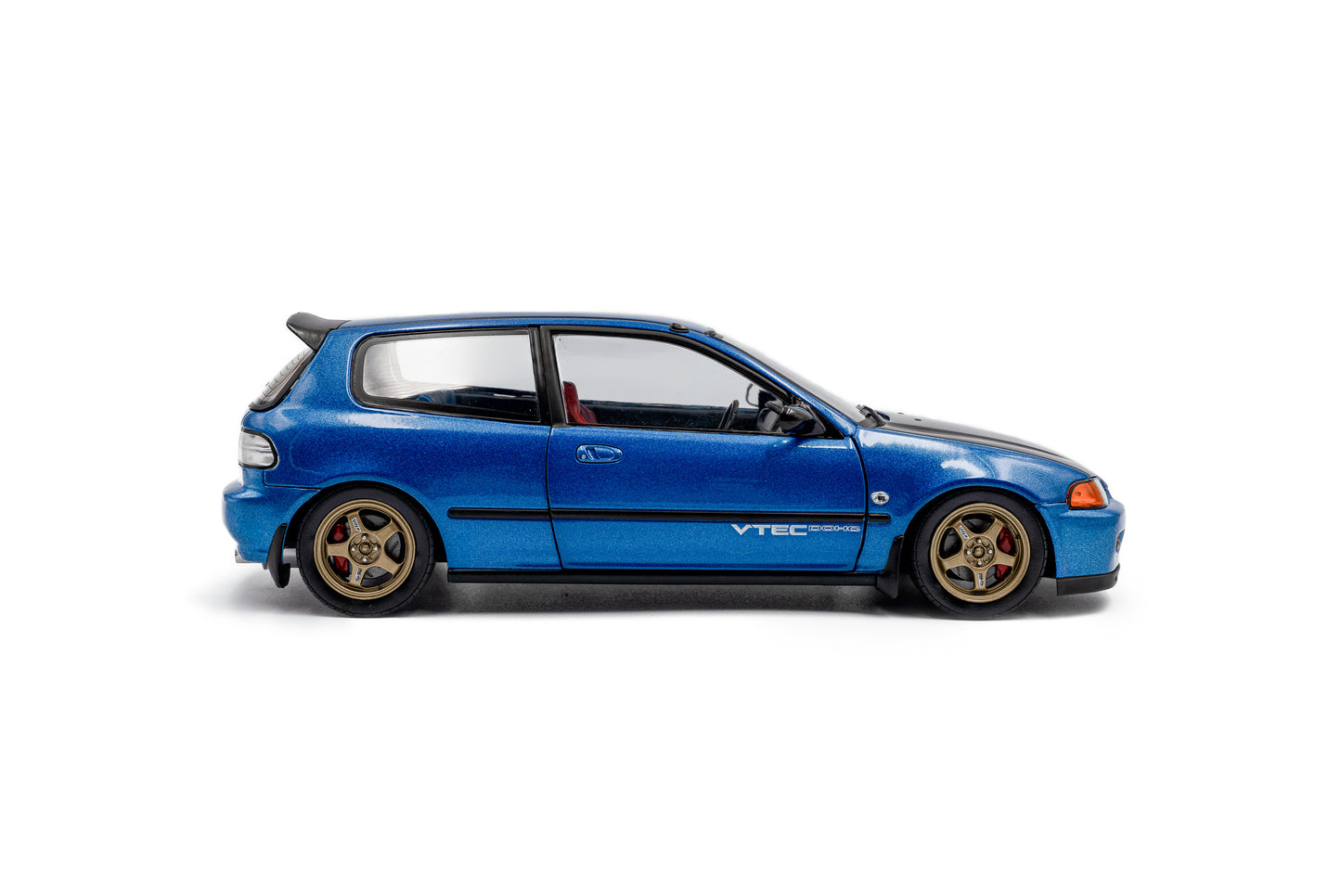 Solido 1:18 die cast 1991 Honda Civic SiR EG Hatch Blue RHD