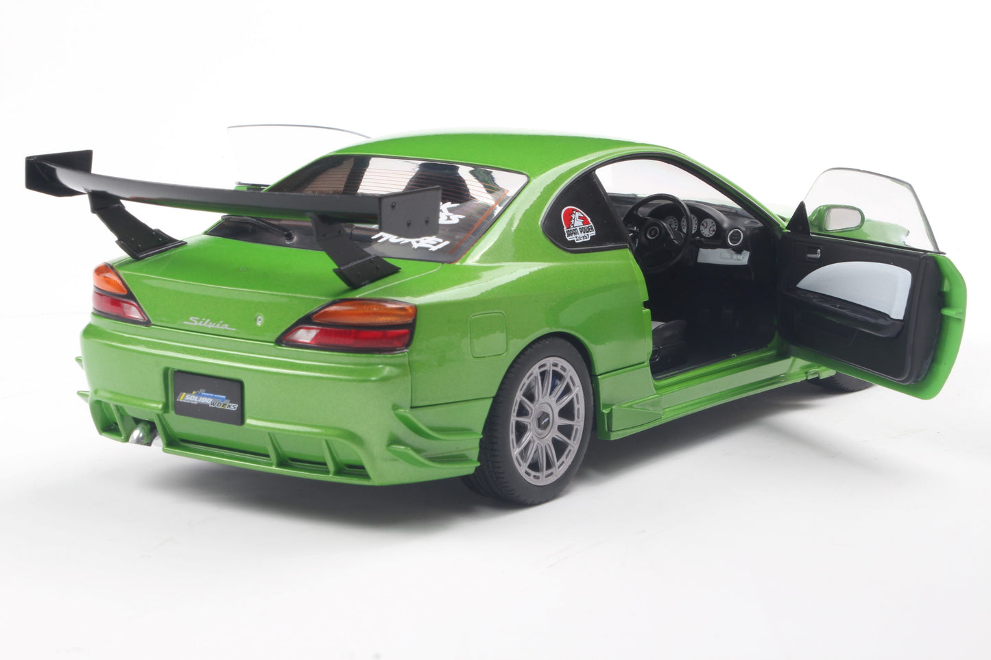 Solido 1:18 die cast 1999 Nissan Silvia S15 Spec-R Aero Green