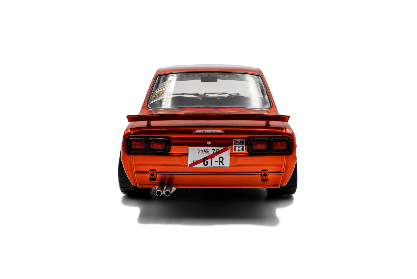 Solido 1:18 die cast 1970 Nissan Skyline GT-R Orange Hakosuka