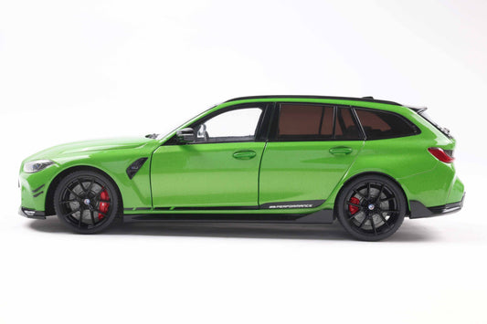 Solido 1:18 die cast 2024 BMW Competition M3 XDrive Touring Wagon Metallic Green