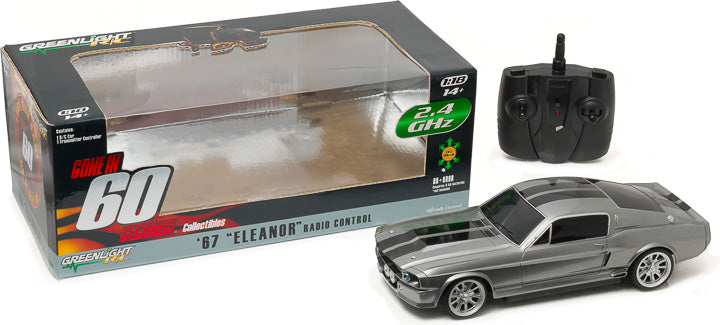 Greenlight 1:18 R/C Gone in 60 Seconds Eleanor 1967 Shelby GT500 Mustang